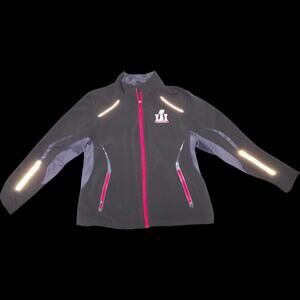 North End Sport Super Bowl LI 51 Womens XL Performance Full Zip Technical Jacket